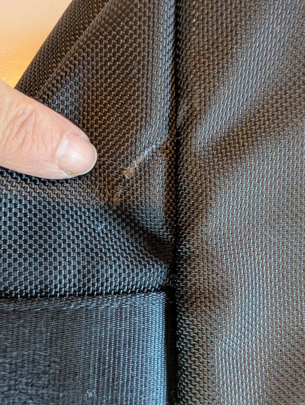 TUMI Nylon Duffle Bag Black Medium Size
